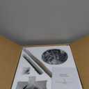 BZX Waterproof Outdoor Ceiling-Fan with Light - 52" Modern Ceiling Fans with 3 Colors LED Light, App & Remote Control, Quiet DC Motor, for Patios Gazebo (Black-Wood Grain)