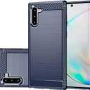 Case for Galaxy Note 10 Case, Samsung Note 10 SM-N970U Case, Slim Thin Phone Case TPU Soft Back Cases Anti-Scratch Shockproof Protective Cover for Samsung Galaxy Note 10 Blue