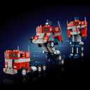 LEGO Icons Optimus Prime 10302 Transformers Figure Set, Collectible Transforming 2-in-1 Robot and Truck Model Building Kit for Adults, Perfect for Display or Play