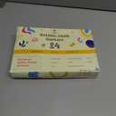 Chalk Markers 24 Pack, 6 mm Reversible Bullet & Chisel Tip, Liquid Chalk Pens for Glass, Windows & Chalkboards,19 Vibrant + 5 Metallic Colors, Wet Erase, Low Odor, Non Toxic Art Markers