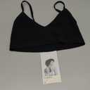 True & Co. Women's True Body Lift Scoop Neck Bra ((Medium) 34-36A/D, Black)