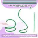 Fuyoooo 111 Pcs Giant Flowers DIY Making Kit, Include 13" x 39" Foam Paper for Crafts 14.76 ft Flexible Pipe for Giant Flowers Floral Stems Wire Floral Tape for Wedding Birthday Party Decor(Purple)