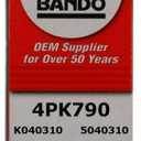 Bando USA 4PK790 OEM Quality Serpentine Belt, 3pcs