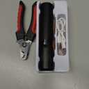 Whisper Quiet Dog Nail Grinder with LED Light, Safe & Stress-Free for Sensitive Dogs of All Breeds & Sizes, 3 Grinding Bits, 3-Speed, Pet Nail Trimmers, Rechargeable Painless Grooming Kit (Black)