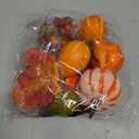 winemana Thanksgiving Fall Decorations for Home-6pcs Mini Pumpkins & 2pcs Gourds, 30pcs Leaves & 10pcs Acorns, 2pcs Pinecones Centerpiece Set-Harvest Decor for Table Mantel (Largest: 4.5" x 2.1")