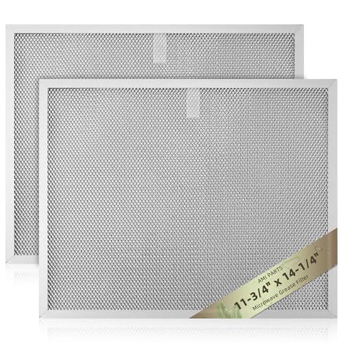 2-Pack for Allure Range Hood Filter 11-3/4" x 14-1/4" for B-roan Range Hood 30-Inch wide QS Series Replaces BPS2FA30 99010299 99010305 AP3378953 Filter by AMI PARTS