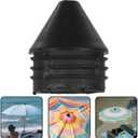 FAVOMOTO Essential Outdoor Umbrella Accessories 2pcs End Caps for Patio Umbrella Replacement Maintenance