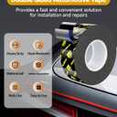 Double Sided Tape Heat Resistant Heavy Duty, Waterproof Outdoor Indoor Automotive Mounting Tape, Removable No Residue Super Strong Adhesion Foam Tape, 1" x 20FT