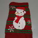 NACOCO Dog Snow Sweaters Thick Snowman Sweaters Xmas Dog Holiday Sweaters New Year Christmas Sweater Pet Clothes for Small Dog and Cat(Thick Snowman,L) (Large (Pack of 1))