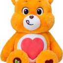 Care Bears 14' Tenderheart Bear Plushie - Medium Size - Orange Plush for Ages 4+  Perfect Stuffed Animal Holiday, Birthday Gift, Super Soft and Cuddly  For Girls and Boys, Collectors
