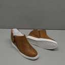 DREAM PAIRS Women's Platform Wedge Sneakers Ankle Booties (5, Tan)