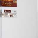 MASTERPIECE Z1VC-1738 Vincent Pro 7/8" Deep Carmel Portrait Smooth 10.3 oz Cotton Stretched Canvas 17" x 38" White