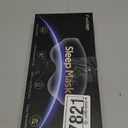 Fygrip 3D Eye Mask Sleep Mask for Men & Women, 100% Pressure-Free & Light Block-Out Eye Mask for Sleep with Easy Adjustable Strap, Night Eye Cover for Travel, Black