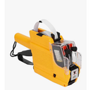 Pilipane Price Tag Gun 10 Digits 2 Lines Labeller Marker Attacher Tool ABS Material for Office Retail Store Grocery Organization Red Yellow Blue 16x23mm (Red)