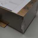 QEEIG Floating Shelves for Wall Bathroom Shelf Bedroom Kitchen Living Room Hanging Book Shelves Small Farmhouse Decor 16 inch Set of 3, Rustic Brown (015-BN3)