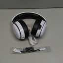 Gtheos 2.4GHz Wireless Gaming Headset for PS5, PS4 Fortnite & Call of Duty/FPS Gamers, PC, Nintendo Switch, Bluetooth 5.3 Gaming Headphones with Noise Canceling Mic, Stereo Sound, 40+Hr Battery - White