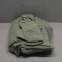 Linen Suit 3 Pieces Vintage Retro Wedding Prom Suits Slim Fit Jacket Blazer Groom Tuxedos (Light Green) XL