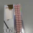 BTArtboxnails XCOATTIPS French Tip Nails - Short Press On Nails, 160 Pcs Pink Square Soft Gel Nail Tips Pre-applied Tip Primer & Base Coat, No Need File False Nails for Gift, 16 Sizes (Gray)