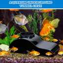 AceOrbit 1 Pcs Aquarium Underground Tunnel Cave with Natural Curve Hole, Fish Tank Decoration Hideout for Viewing Fish, Under Tunnel for Corydora Catfish, Kuhli Loach, Pleco and Shrimps