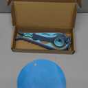 Jar Opener for Weak Hands, Seniors with Arthritis, 5 in 1 Multi Function Bottle Opener Lid Opener For Arthritic Hands with Non Slip Rubber Jar opener Gripper Pad(blue) (3-piece set)