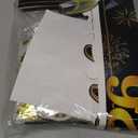 Happy New Years Decorations 2026, New Year Eve Party Supplies Kit Included Foil Curtains Banner Photo Frame Headband Glasses NYE New Year Party Glasses Foil Ballons Party Favor Decor