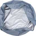 Round Pool Cover and Outdoor Bath Cover Foldable Fits Standard for Use Diameter Height (82x82x30CM, Gray)