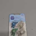 MAM Original Start Matte Baby Pacifiers, Binky for 0-3 Months, BPA-Free Silicone Nipple, Easy to Clean, Best for Newborn Babies, Developed with Medical Experts, 4 Count Binkies (Sky / Pale Mint / Cotton)