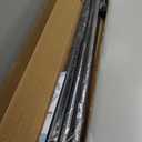 Tension Curtain Rod 51-165In(4.25-13.75Ft), Extra Long Outdoor Curtain Rod No Drilling for Window or Bathroom Patio, Adjustable Spring Shower Rod, Easy to Install Never Rust, Rod Diameter 1.26In-Black