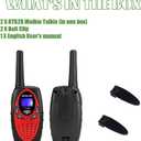 Retevis RT628 Walkie Talkies for Kids,Toys Gifts for 6-12 Years Old Boys Girls,Long Range 2 Way Radio 22CH VOX,Birthday Gift,Family Walkie Talkie for Camping Hiking Indoor Outdoor