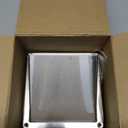 4-Inch External Extractor Wall Vent Cushioned Non Return Flap