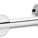 Delta Nicoli (1-Pack) Toilet Paper Holder Polished Chrome Tissue Roll Holder for Bathroom Organization and Storage Pivoting Toilet Tissue Holder Wall Bathroom Accessories NIC50-PC