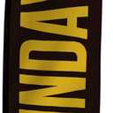 LookOurWay Feather Flag Banner - 12 Feet Tall Advertising Flags for Outdoor Business and Events Promotion - Swooper Flag Only - Church Flags - Sunday Service (10M1200380)