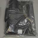 ergomi Lap Desk with Soft Cushion and Wrist Rest – Portable Laptop Desk for Bed, Couch & Home Office, PU Surface Tray with Handle for 15.6 inch Laptop (Medium, Black)