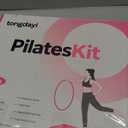 16Pcs Home Pilates Equipment for Women, Pilates Kit with 14'' Pilates Rings, Yoga Ball, Sliding Disks, Pilates Bands & Accessories - Workout Equipment Home Gym Includes Complete Fitness Poster