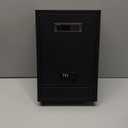 Wall Mount Mailbox, Combination Lock Mail Boxes for Outside, Safe Drop Box with Code, Metal Secure Hanging Mailbox for Home School,12.8H x 8.6L x 3.3W Inches, Black