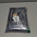 Plaid&Plain Men's Stretch Dress Pants Slim Fit Skinny Suit Pants (40W x 28L, Black)