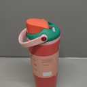 Owala FreeSip Sway Insulated Stainless Steel Water Bottle with Two-Way Spout, Built-In Straw and Bucket Handle, Made for Travel, School, and Sports, 30oz, BPA Free, Leak Proof, Strawberry Fields