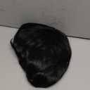 Pixie Cut Wig with Bangs 100% Human Hair Pixie Side Part Human Hair Wig with Bangs Short Black Cute Bob Daily Wear Short Cut Wig 1B