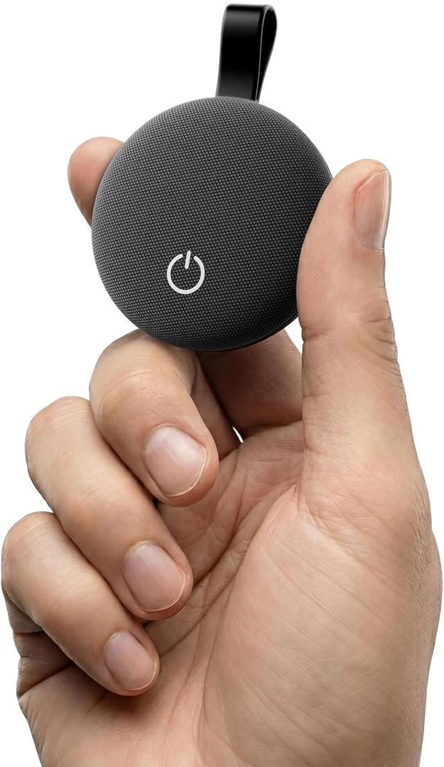 Air Tracker Smart Tags iOS & Android, Bluetooth Key Finder Locator with Sound, IP65 Waterproof Tracking Device, Replaceable Battery Item Finder for Luggage, Keys, Wallets, Pets, Backpack