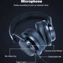 Inwa Headset Wireless with Game, Gaming Headphones with 3D Spatial Audio, 50MM Speaker, Protein Soft Earmuffs, Compatible with PS5/4 PC Phone Switch, Wired Mode for Xbox Series