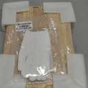 LANSCOERY LED Lighted Acrylic Display Case, 3 Tier Display Box for Collectibles and Action Figures, Clear Dustproof Organizer with Wooden Base  11.8x6.3x9.4inch