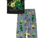 Nickelodeon Boys' Spongebob Squarepants Movie 2-piece Loose-fit Pajama Set, Soft & Comfortable (8)