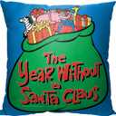 Northwest The Year Without a Santa Claus Pillow, 18" x 18", Bag of Toys