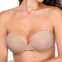 JOATEAY Adhesive Bra Backless Strapless Sticky Push Up Reusable Invisible Lift Padded Non-Slip, C