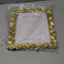 8x10 Picture Frame Gold Picture Frames, Vintage Ornate Frame Leaf Textured Hand-Crafted Resin with Glass Front, Antique Photo Frame for Wall Hanging and Tabletop Display, Retro Design Home Decor