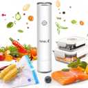 Vacuum Sealer Handheld for Food Storage | Compact, Cordless, Auto Stop and Rechargeable (Sealer ONLY)