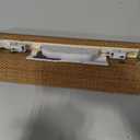 LazBlinds No Drill Bamboo Roman Shades, 20" W x 48" H, Star-Brown