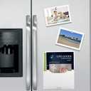 Marbrasse 2 Pack Magnetic File Holder - Paper Holder, Pocket Organizer,Hanging Wall File Organizer Office Supplies Storage, Magazine Mail Organizer Case for Notebooks,Planners,Letter (2 Pack)