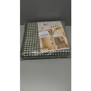 Long Kitchen Runner Rugs Kitchen Mat Non Slip Washable, Super Absorbent Soft Chenille Braided Kitchen Mats for Floor, Rubber Backing Kitchen Floor Sink Standing Mat, Easy Clean, Green 24"x71"