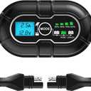 SUNER POWER 10 Amp 12V MPPT Solar Charge Controller, LCD Display + State-of-Charge, 10A Solar Panel Regulator with Temp Sensor for 12Volt Lead-Acid, AGM, Gel, Flooded and Lithium LiFePO4 Battery